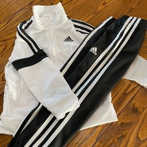 Adidas track suit size 4